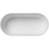 Ванна из искусственного камня Gruppo Treesse CLIVIA V446BL 160х75 отдельностоящая овальная