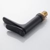 Смеситель Shevanik S4701H на раковину черный
