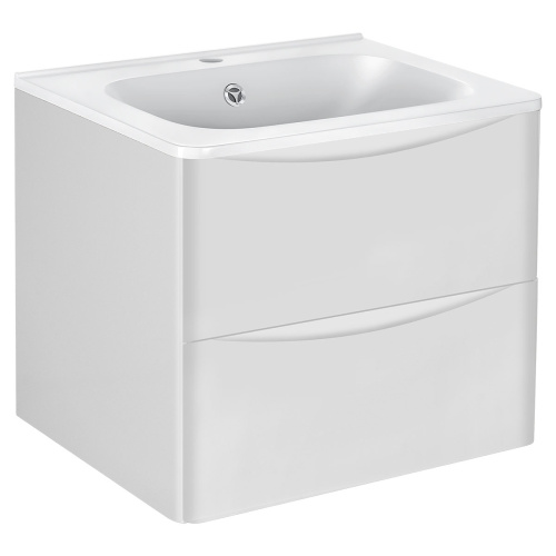 Тумба под раковину Vincea Paola VMC-2P600GW 58.9х46.6х50 - фото 3