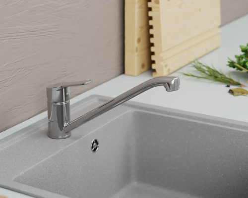 Смеситель для кухни Rush Sky SK5720-27 на мойку хром - фото 3