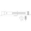 Душевой шланг LeMark LE8035S хром