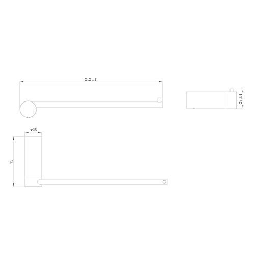 Полотенцедержатель Raiber RPG-80004 - фото 3