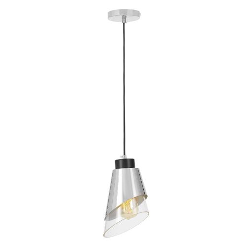 Светильник подвесной Lumina Deco Fabro (Фабро) LDP 7013-1 CHR+PR - фото 2