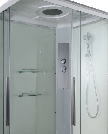 Душевая кабина AvaCan K K2810 100х80 прямоугольная с крышей ориентация универсальная