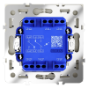 Проходной переключатель двухклавишный с подсветкой VOLTUM S70 VLS020405