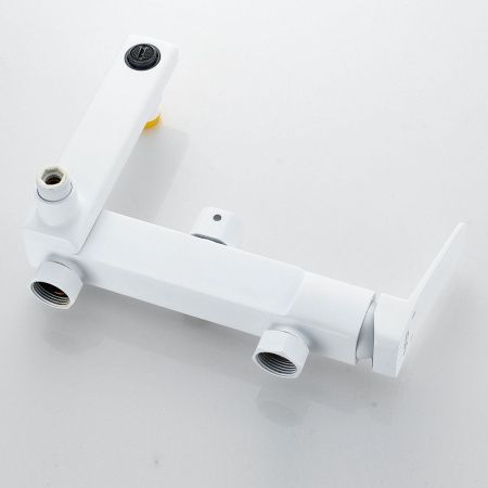 Душевая стойка Raffine F3699C настенная цвет белый