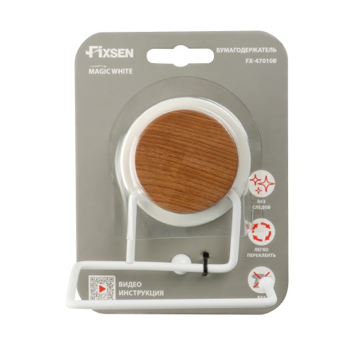Бумагодержатель Fixsen Magic white FX-47010B - фото 2