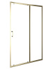 Душевая дверь Orange E02-120TGY 121х190 стекло прозрачное профиль золото глянцевое
