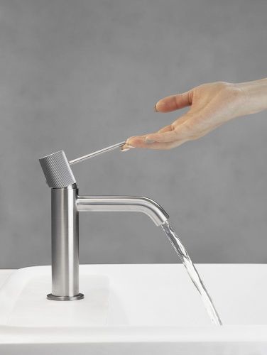 Смеситель AltroBagno Bilancia AltroBagnoBilancia0140Ni на раковину никель - фото 3