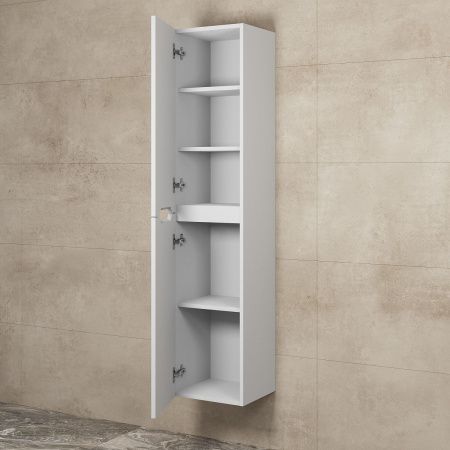 Шкаф-пенал Uperwood Tanos 29102021491 30х150 подвесной цвет белый