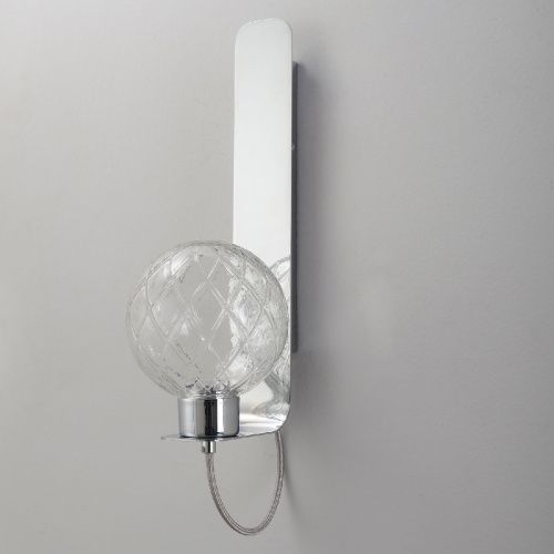 Бра Crystal Lux Bella (Белла) BELLA AP1 CHROME - фото 2
