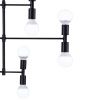 Люстра на штанге Natali Kovaltseva Loft Lux (Лофт Лукс) LOFT LUX 75129/12C BLACK