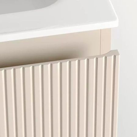 Тумба под раковину Sancos SNOB T SNT100CE 100х40 подвесная цвет бежевый