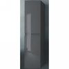 Шкаф-пенал Cezares VAGUE 44323 30х130 подвесной цвет черный