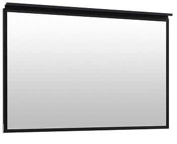 Зеркало в ванную Allen Brau Priority 1.31017.BB 100х75 цвет черный