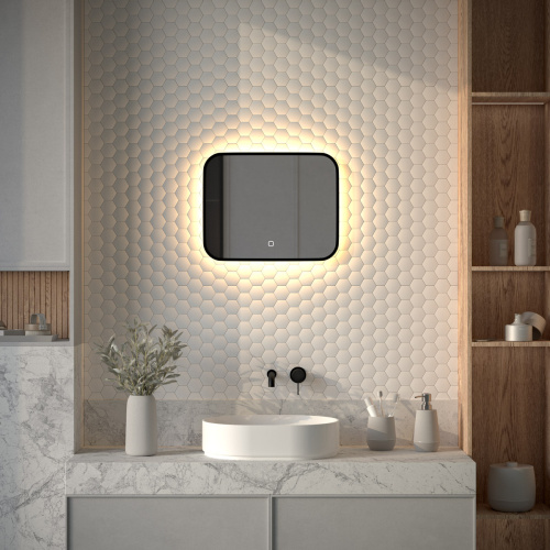 Зеркало в ванную Defesto AURA DF 2971SH 50х40 - фото 3