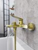 Смеситель для ванны Tokito KIN TOK-KIN-1014 настенный золото