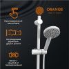 Душевая стойка Orange Lutz M04-932w настенная цвет белый