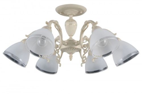 Люстра на штанге Natali Kovaltseva 79010 79010/6C BEIGE GOLD - фото 2