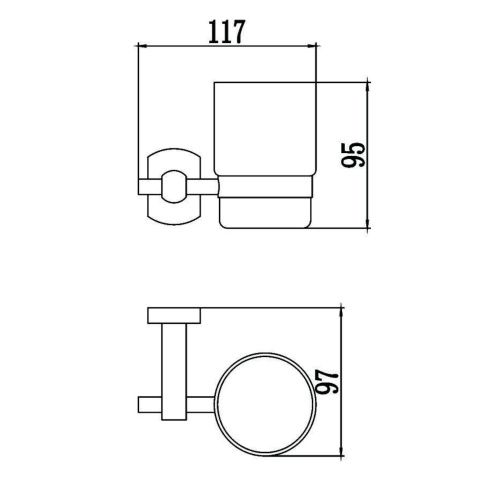 Стакан Savol S-009958 - фото 3