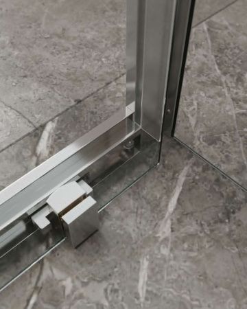 Душевой уголок Cezares MOLVENO MOLVENO-AH-11-120/100-C-Cr-IV 120х100 стекло прозрачное профиль хром без поддона