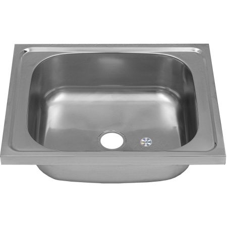 Кухонная мойка Melana 091 t (*20) 50х40 цвет хром поверхность матовая