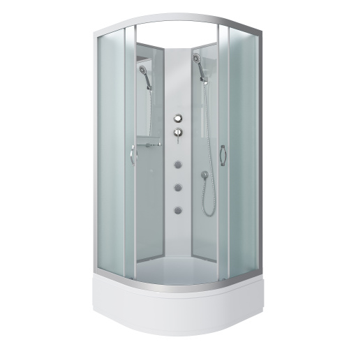 Душевая кабина Niagara Classic 33021424BKG 100х100 четверть круга без крыши