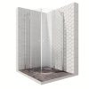 Душевой уголок Ambassador Diamond 12011102 100х100 стекло прозрачное профиль хром глянцевый без поддона
