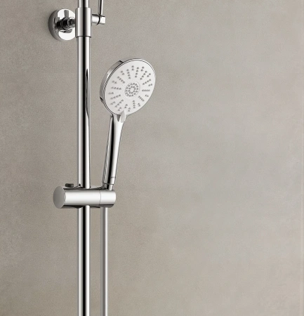 Душевая стойка Arrow AG3317SHU1CP настенная цвет хром с термостатом