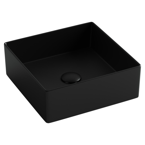 Раковина Ceramica Nova ELEMENT 36 см CN6068MB накладная цвет черный матовый - фото 2