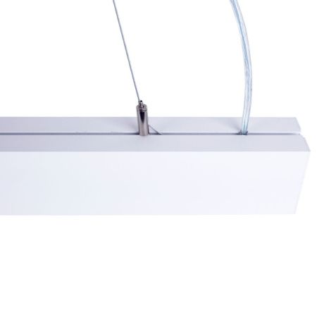 Линейный подвесной светильник Uniel ULO-K10D 25W/4000K/L100 IP40 WHITE