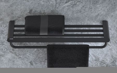 Полка в ванную комнату Artwelle SCHWARZ 7781