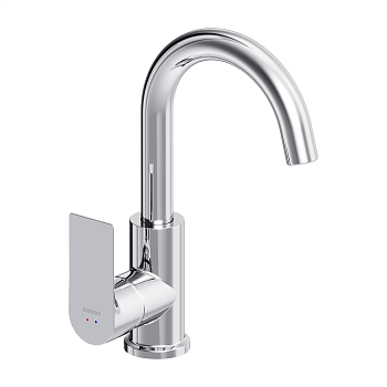 Смеситель Damixa Apollo 470220000 на раковину/на столешницу хром без термостата