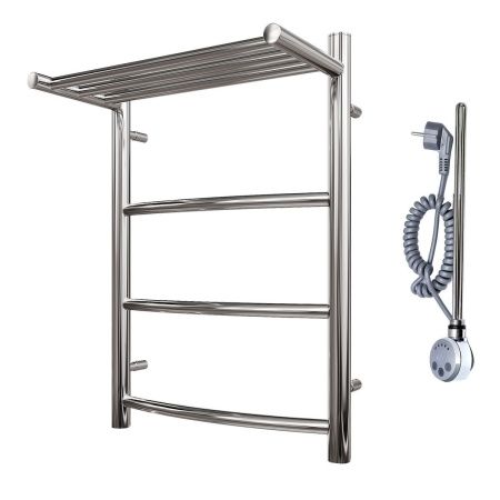 Полотенцесушитель электрический Point Афина PN04146PE 45х60 хром