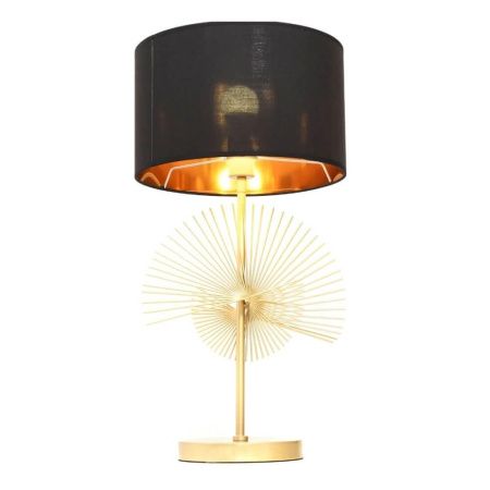 Настольная лампа Lumina Deco Fonti (Фонти) LDT 5534 GD+BK
