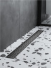 Душевой лоток BelBagno UNO BB-LD-UNO-70-GM 75х10 оружейная сталь