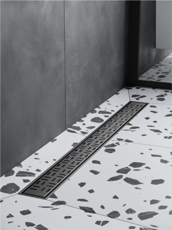 Душевой лоток BelBagno UNO BB-LD-UNO-70-GM 75х10 оружейная сталь