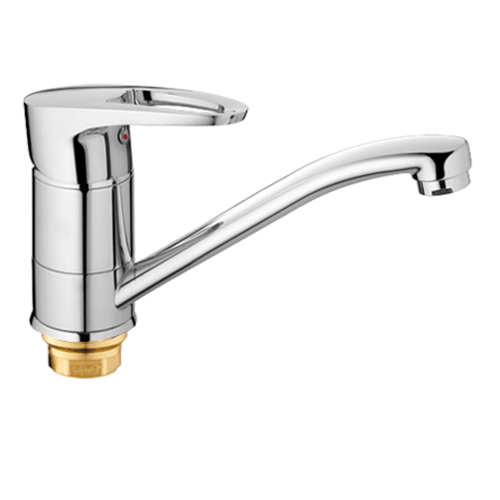 Смеситель для кухни Fashun A4565-2 на мойку хром - фото 2