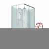 Душевая кабина Niagara Classic 432953QBKT 120х90 прямоугольная без крыши ориентация универсальная