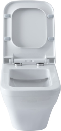 Чаша унитаза подвесная Allen Brau Infinity 4.21011.20 цвет белый без сиденья безободковая каскадный смыв