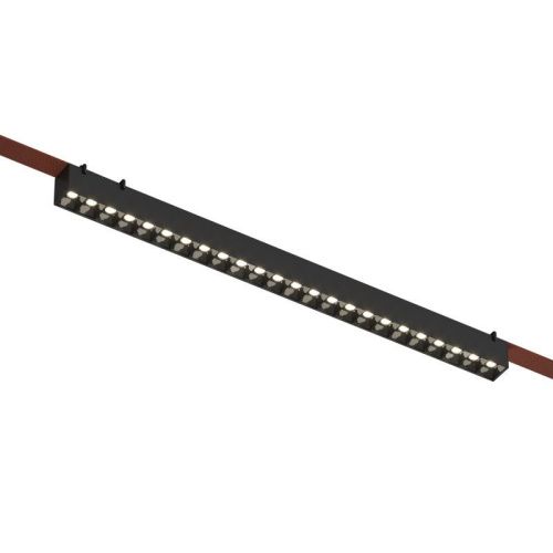 Трековый однофазный светильник Denkirs Belty grill (Белты грилл) DK5672-BK - фото 3