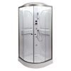 Душевая кабина AvaCan L608LED+GM 80х80 четверть круга с крышей ориентация универсальная