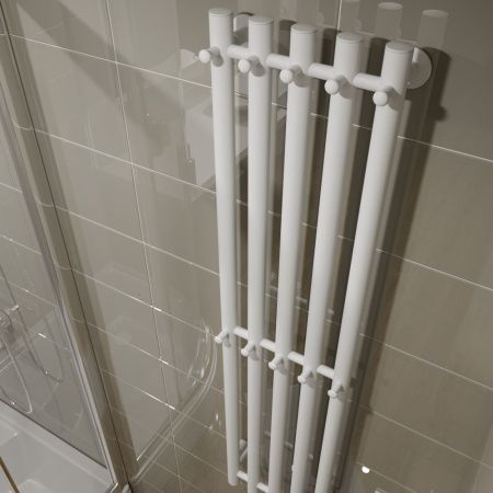 Полотенцесушитель электрический Altasan Арго Арго12027БМ 25х120 белый