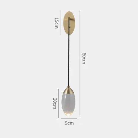 Бра Delight Collection Celestial (Целестиал) MT8847-1W brass