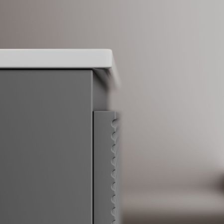 Тумба под раковину Sancos FOLK FL120GS 120х40 подвесная цвет серый