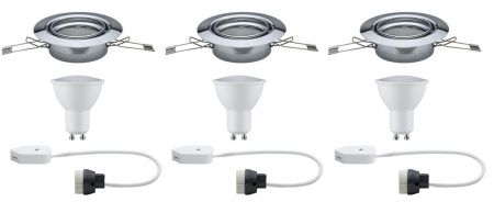 Светильник встраиваемый Paulmann QUAL EBL LED (КУАЛ ЕБЛ ЛЕД) 93847
