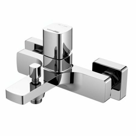 Смеситель для ванны и душа Wasserkraft Naab 8600 8601 настенный хром