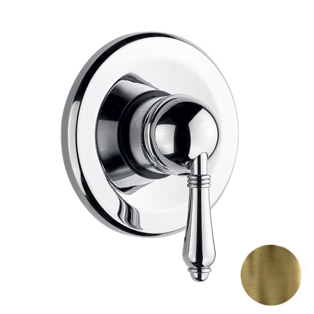 Смеситель для душа Nicolazzi El Capitan 3406BZ75 встраиваемый в стену бронза (внешняя часть)