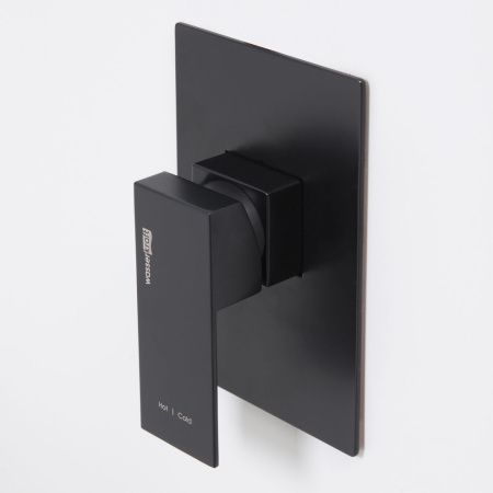 Смеситель для душа Wasserkraft Abens 2000 2051 встраиваемый в стену черный