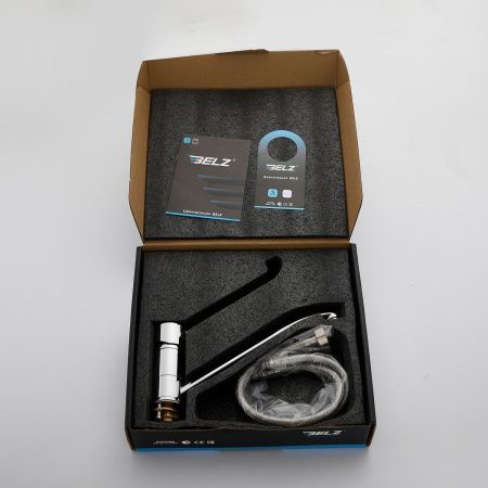 Смеситель для кухни BELZ B70019 на мойку хром